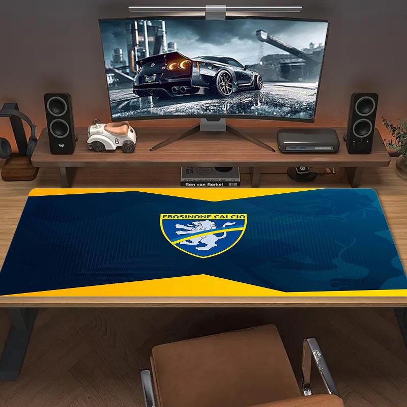 Frosinone Calcio Color Mouse Pad Large Gaming Table Cushion Non-slip Laptop Tablet Big Mousepad XXL Mat Mini PC Playmat With Lock edge