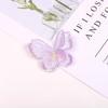 10PCS Double-layer Chiffon Butterfly Dreamy Sewing Craft Decoration  For Hairband Nail Decoration