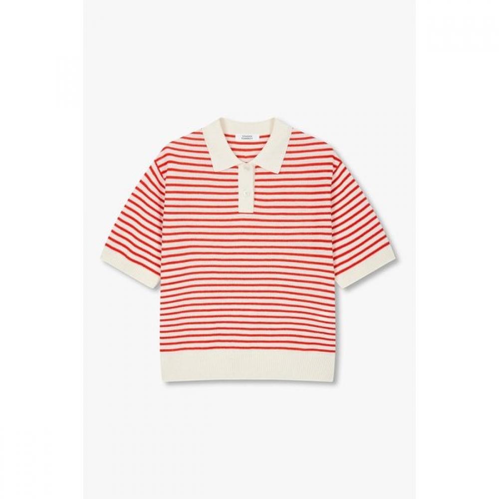 STUDIO TOMBOY Свитер в полоску с воротником 9176352971ct