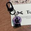 Хэллоуинские Мультяшные Смоляные Брелки с Колокольчиком Милый Подвеска Привидение Мумия Для Сумки Рюкзака Декор Вечеринка Подарок