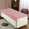 80x190cm Oil-proof Washable Soft Spa Clubhouse Dedicated Breathable With Holes Flat Bed Sheet Beauty Salon Massage Bed Sheet