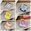 Cute Coffee Cup Hair Clip Flower Small Hair Claw Creative Acetate Hair Claw  Girl