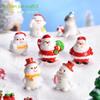 Cute Resin Craft Christmas Decorations Featuring Snowmen Santa And Sea Lion