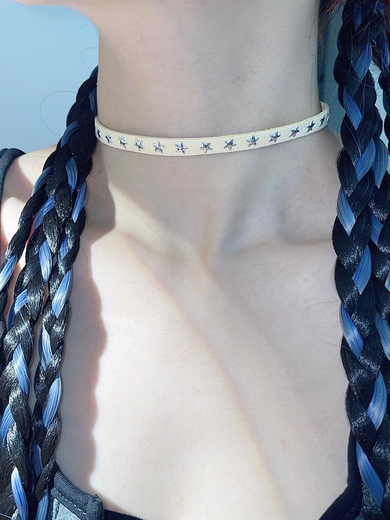 Европейские и американские трансграничные y2k красотки бабочка кожаный ошейник панк-рок чокер цепочка на ключицы ожерелье ювелирные изделия для внешней торговли