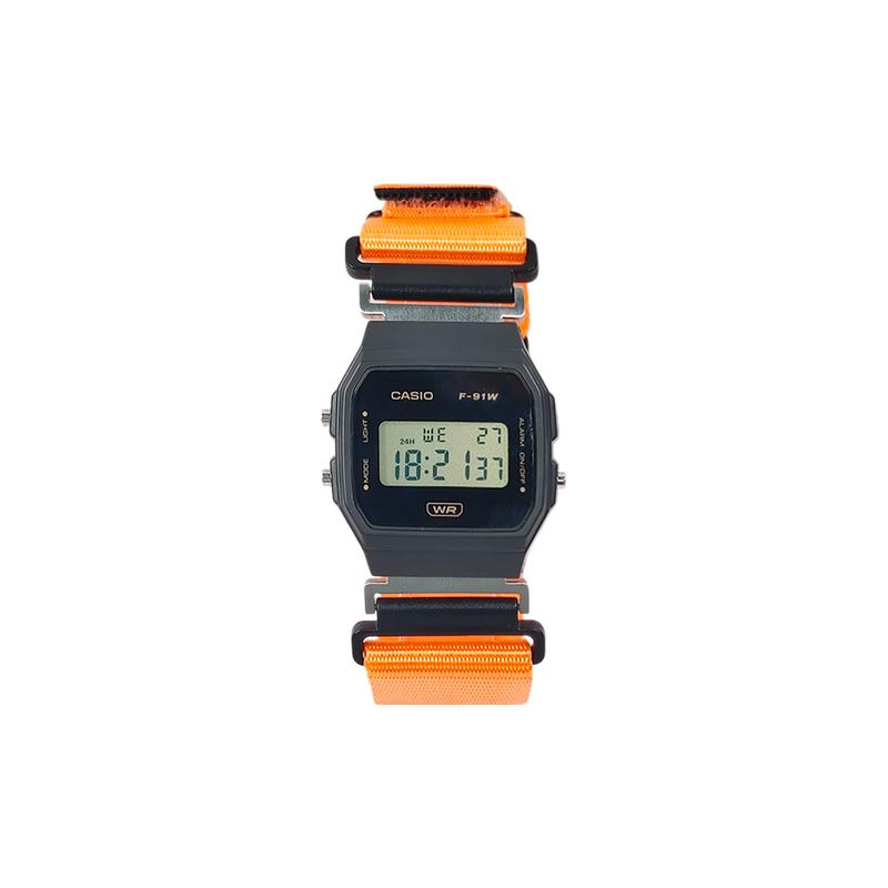 CASIO Customized watch modified series tracing the world personality fashion trend watch life waterproof W-218HD-1AV mod W-218HD-1AV-ChengSeBiaoDai