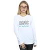 AC/DC Womens/Ladies Fly On The Wall Outline Sweatshirt