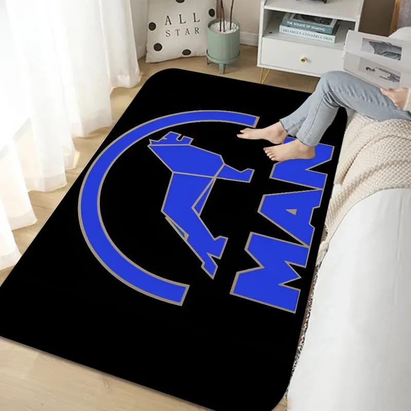 Man Truck Logo Door Mat Nordic Style Bedroom Living Room Doormat Home Balcony Anti-Slip Alfombra