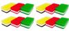 Duskin Kitchen Antibacterial Pack of S X 4 Sets Sponge, Type, 3,