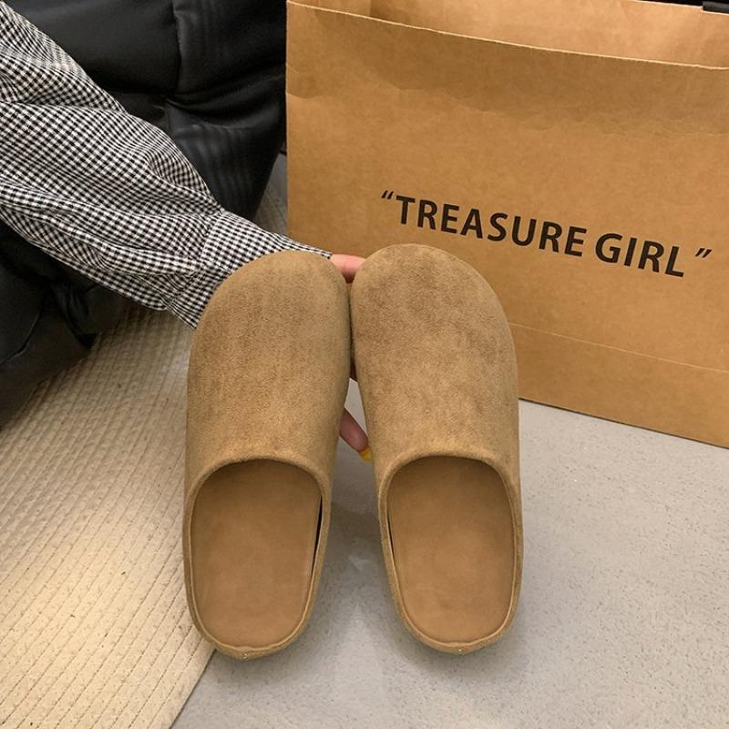 Модные балетки, мюли, туфли женские замшевые с ремешком на пятке, тапочки, модные сандалии, новые уличные пляжные платья, шлепанцы, повседневные уютные женские тапочки