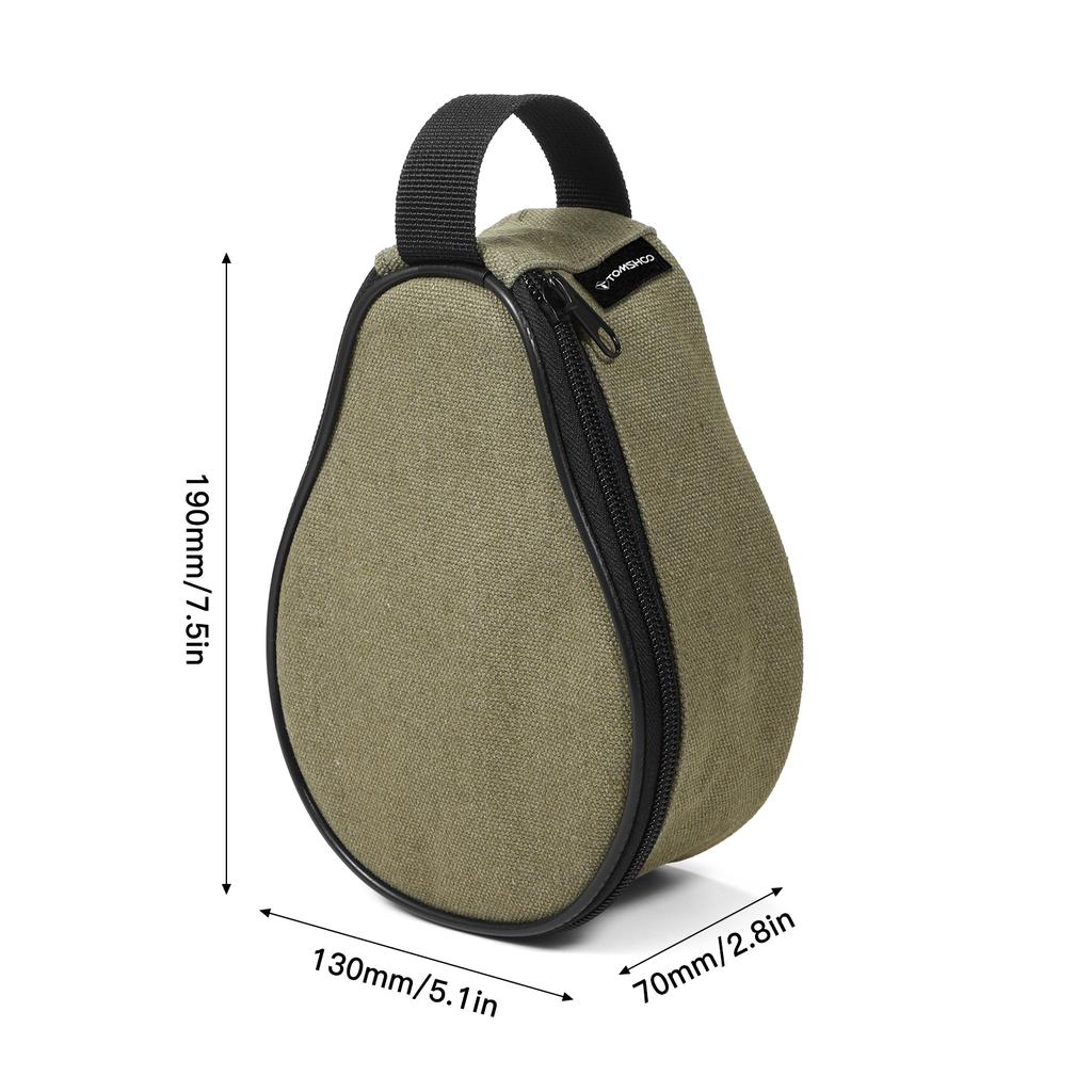 TOMSHOO Сумка для хранения для кемпинга Sierra Cup Чехол для хранения Сумка для чашек для пикника на открытом воздухе