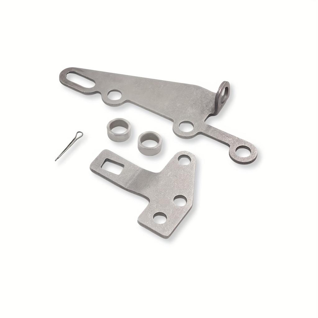 The rotating shift bracket and lever kit is applicable to GM Turbo TH400, TH350, TH250, 200-4R, 700R4, 4L60 replacement 35498