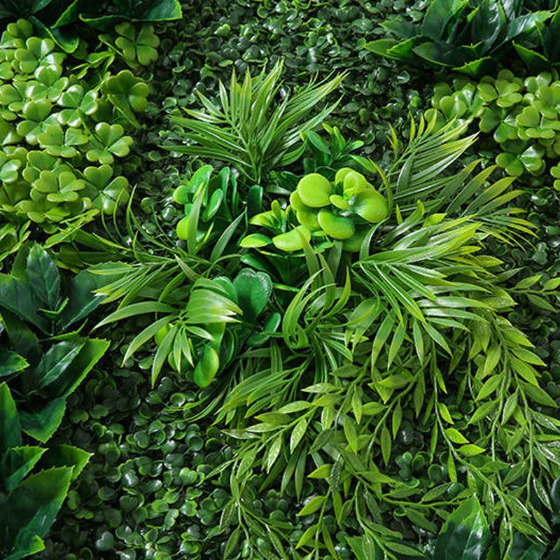 50x50CM Wall Panel Wedding Backdrop UV Protection New Home Decor DIY Lawn Carpet Artificial Plant Flower Wall