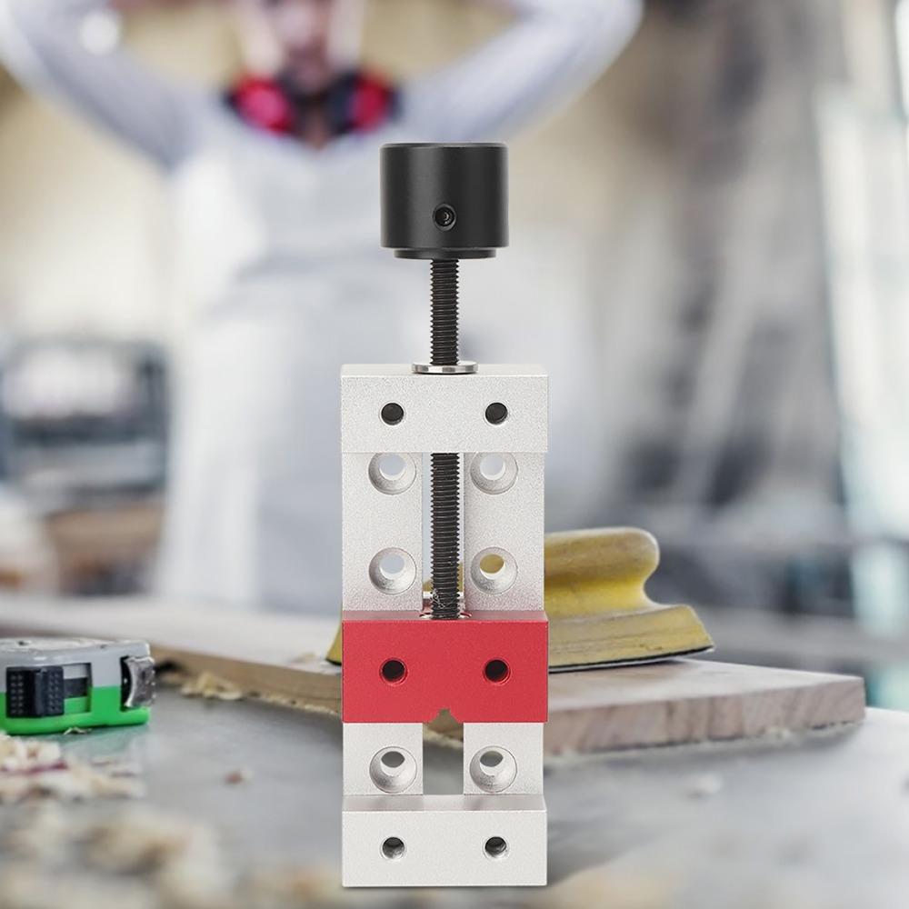 50mm Mini Drill Press Bench Vice CNC Machined Flat Clamp Flat Bench Vise Parallel Table Fixing Tool Mini Right Angle Vise