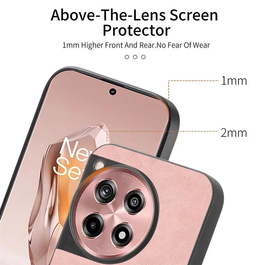 Чехол для Magsafe Magnetic Luxury Leather Back Cover для OnePlus Nord CE 4 ACE 3V One Plus ACE3 V 12R Wireless Charging Shell