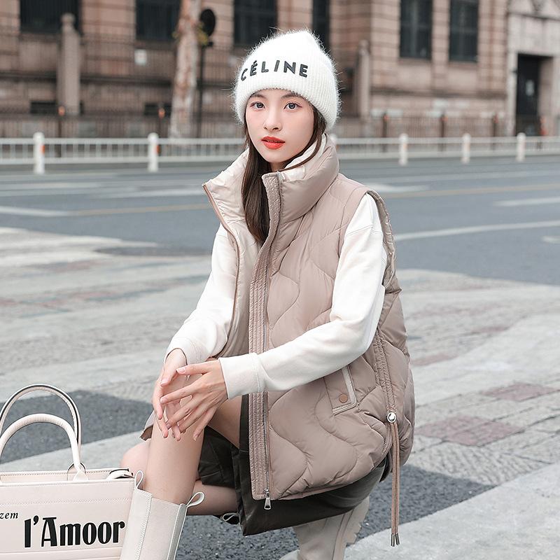 Autumn Winter Vest for Women New Waistcoat Warm Thickened Waistcoat Women Short Loose Slim Jackets Womne's Clothes