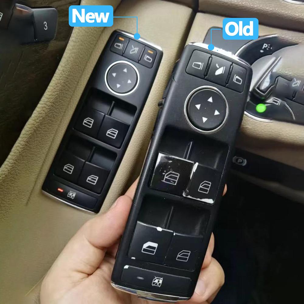 Кнопка переключателя стеклоподъемника с левым рулем и правым рулем для Mercedes Benz CE Class W204 W207 W212 C200 220 250 300 E200 260 GLK204 250 350