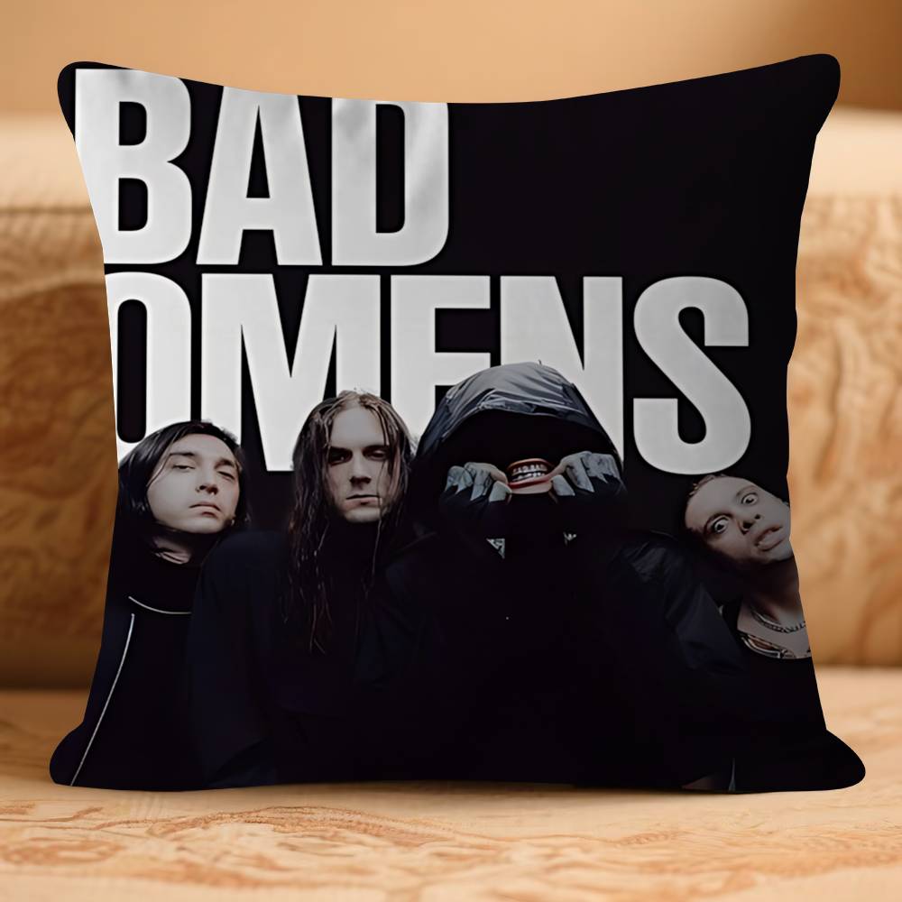 Рок BAD O-OmenS Наволочка 30x50 Полиэстер Подушки для дивана Декоративные подушки для дивана Домашний декор Наволочка