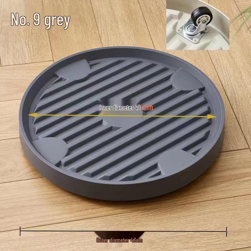 MOJY Mobile Plant Pot Tray with Wheels