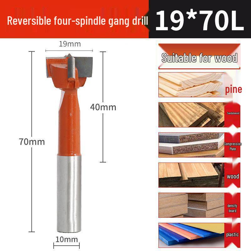 12 мм Фрезерная фреза для сверления боковых отверстий по дереву, пробойник для отверстий