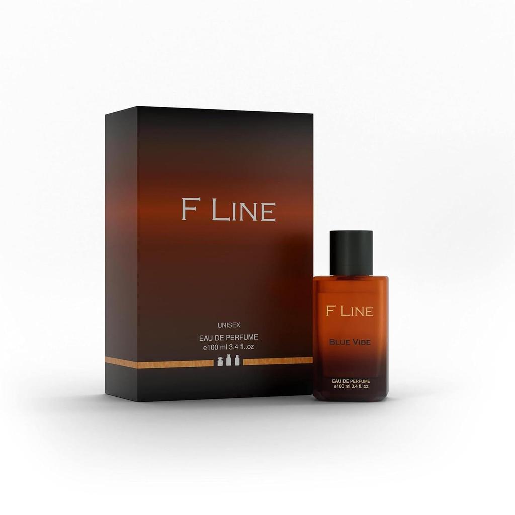 F LINE Blue Vibe Унисекс Парфюмерная вода | Роскошный Стойкий Парфюм с Альдегидами | Мята | Бергамот | Апельсин | Лимон и Нероли |
