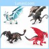 Western Dragon Mythical Eagle Wolf Pvc Action Figures Model Toy Decoration Gift