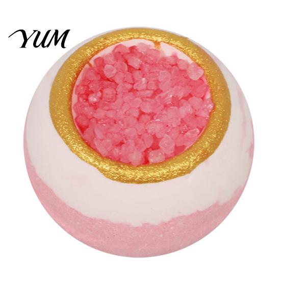 Bathing Accessories 100G Handmade Sea Salt Bath Bombs, Natural Plants Extract Essential Oils Fizzies Ball Ball, Dry Skin Moisturizing Shower for Women