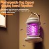 Mini Gnats Zapper USB Rechargeable Electric Shock Fly Zapper with UV LED Light Indoor Outdoor Home Camping Patio Hanging Fly Trap Lamp