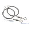 Adjustable Sturdy Stainless Steel Hanging Wire Set Home Accessory for Picture Frames and Wall Decorations 2m Length