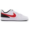 Nike Court Borough 2 Low Белый Университетский Красный GS BQ5448-110