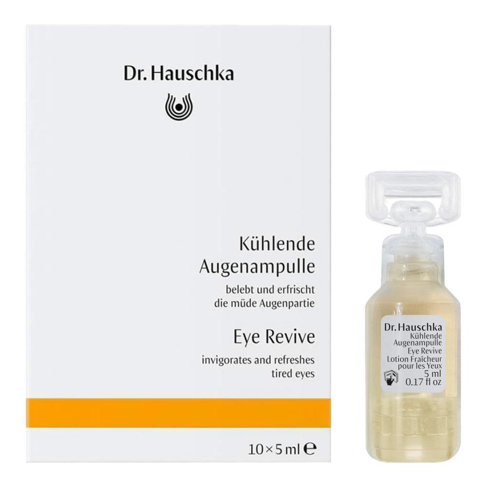 DR. HAUSCHKA Охлаждающая ампула для оживления кожи вокруг глаз 10 x 5 мл