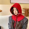 Women's Korean Winter Knit Balaclava: Warm Scarf, Ear Protection, and Hat Combo