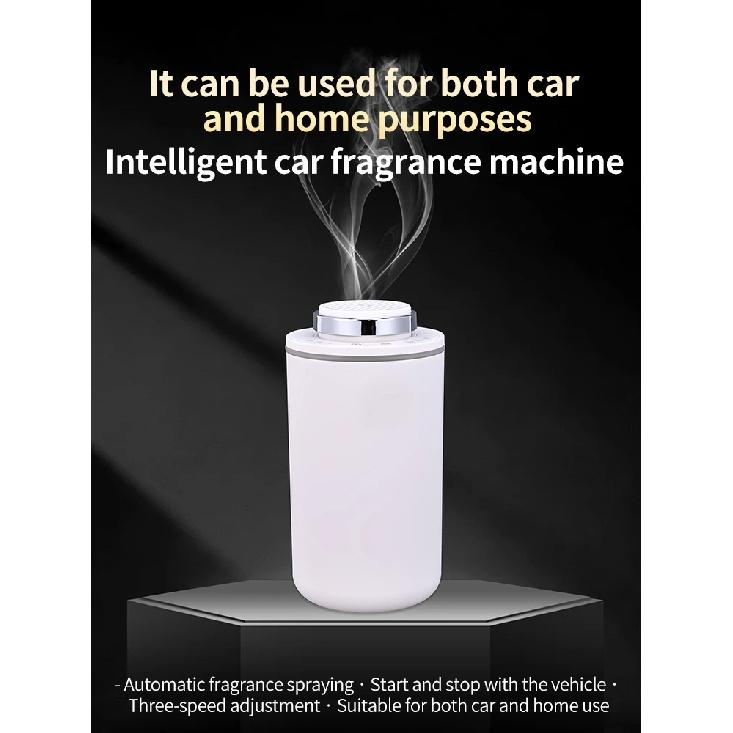 Car water free essential oil diffuser, car home dual-use aromatherapy diffuser, higher atomization efficiency, air freshener