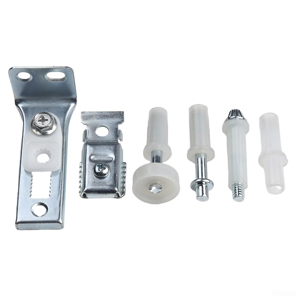 Easy To Install Door Hardware Repair Metal Nylon White