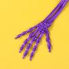 2Pcs 3D Printed Plastic Scary Decoration Halloween Skeleton Hand Prop For Haunted House Horror Party Table Display Ghost