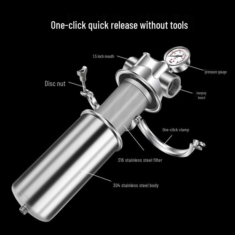 Yunduo Whole House Stainless Steel Pre-filter