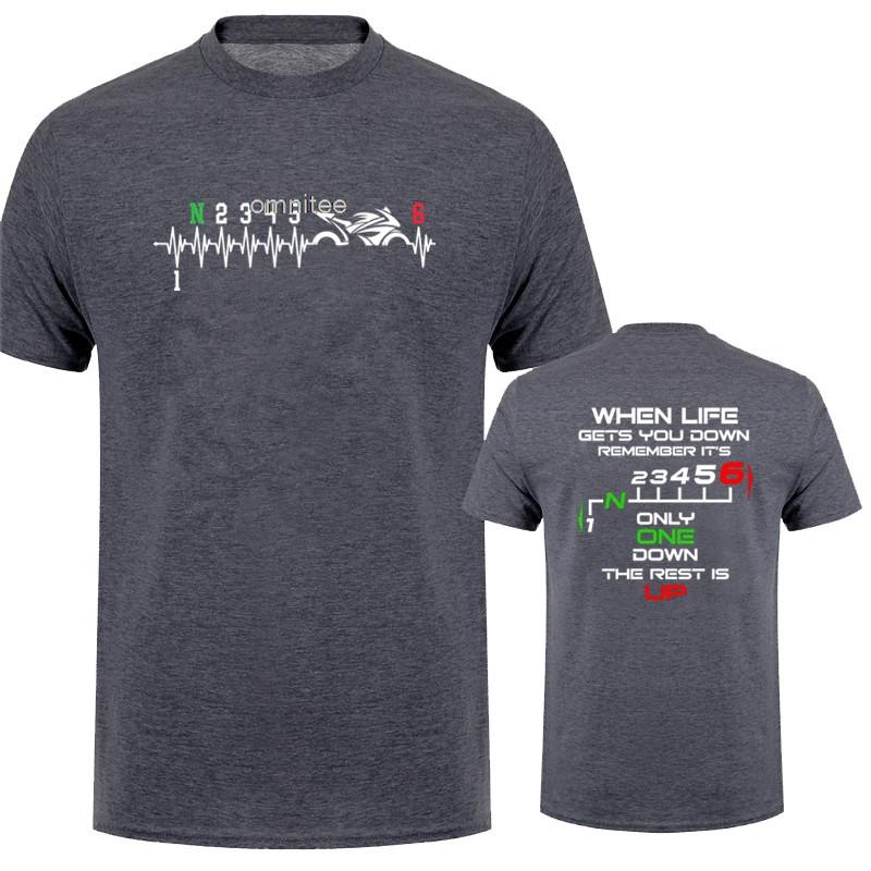 Summer 1N23456 Motorcycle TShirts T Shirt Motorbike ONeck Short Sleeve Funny Motorcycle Speed Shirts HJ006