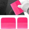 2 PCS PPF Squeegee, TPU Coating Anti-Scratch Window Tint Squeegee Water Remover Scraper, Soft Silicone Rubber Squeegee for Vinyl Wrap Protection