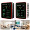 WiFi 15-in-1 Indoor Air Quality Monitor TFT Display Household CO CO2 TVOC HCHO Tester APP Control Multifunctional Clock