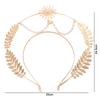 Gold Baroque Crown Star Tiara Headdress Fashion Glory Headband  Character Dress Up