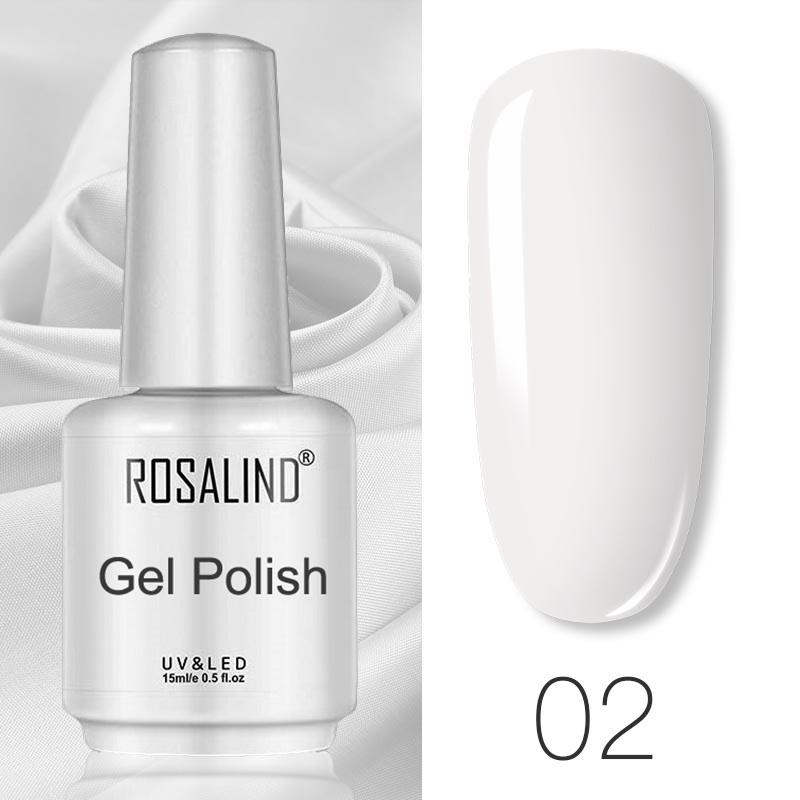 ROSALIND Гель-лак для ногтей Soak Off - 15 мл Яркий финиш с более чем 100 вариантами цветов для дизайна ногтей