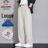 Men's Summer Thin Casual Wide-Leg Straight Trousers