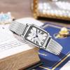 Gedi Винтажные Римские Колосья Пшеницы Женские Квадратные Кварцевые Часы