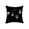 Наволочка 45x45 для подушек для кровати, дивана KISS Rock & Roll All Nite Party Домашний декор Подушка Уютные наволочки Декоративная лента Дакимакура