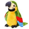 ZK30 Электрический говорящий попугай Плюшевая игрушка Птица Повторяет то, что вы говорите Детские Подарки для детей Малышей