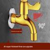 Xihe Rotatable Brass Washing Machine Faucet