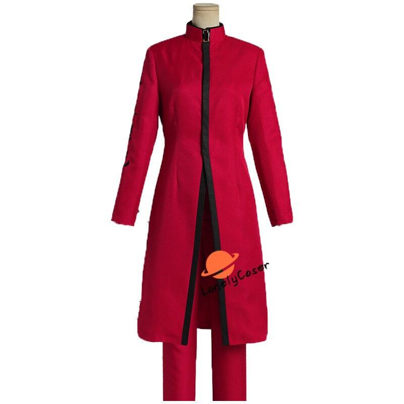 Аниме Токио Мстители Курокава Изана Риндо Хайтани Косплей Костюм Тренч с принтом Вышивка Хэллоуин Вечеринка Красная Черная Униформа