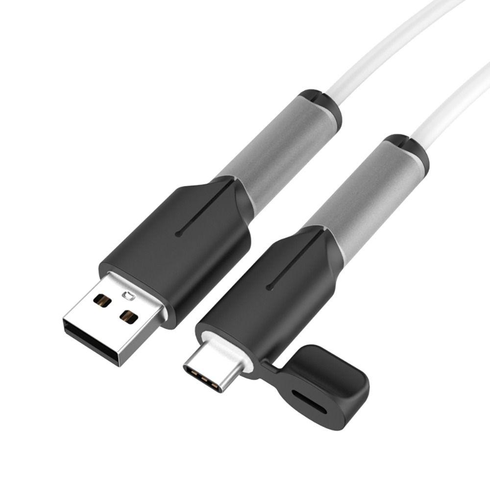 Universal Type C Charger Cable Protector Cord Saver Silicone Charger Cable Protective Cap Data Line Accessories Silicone Cover