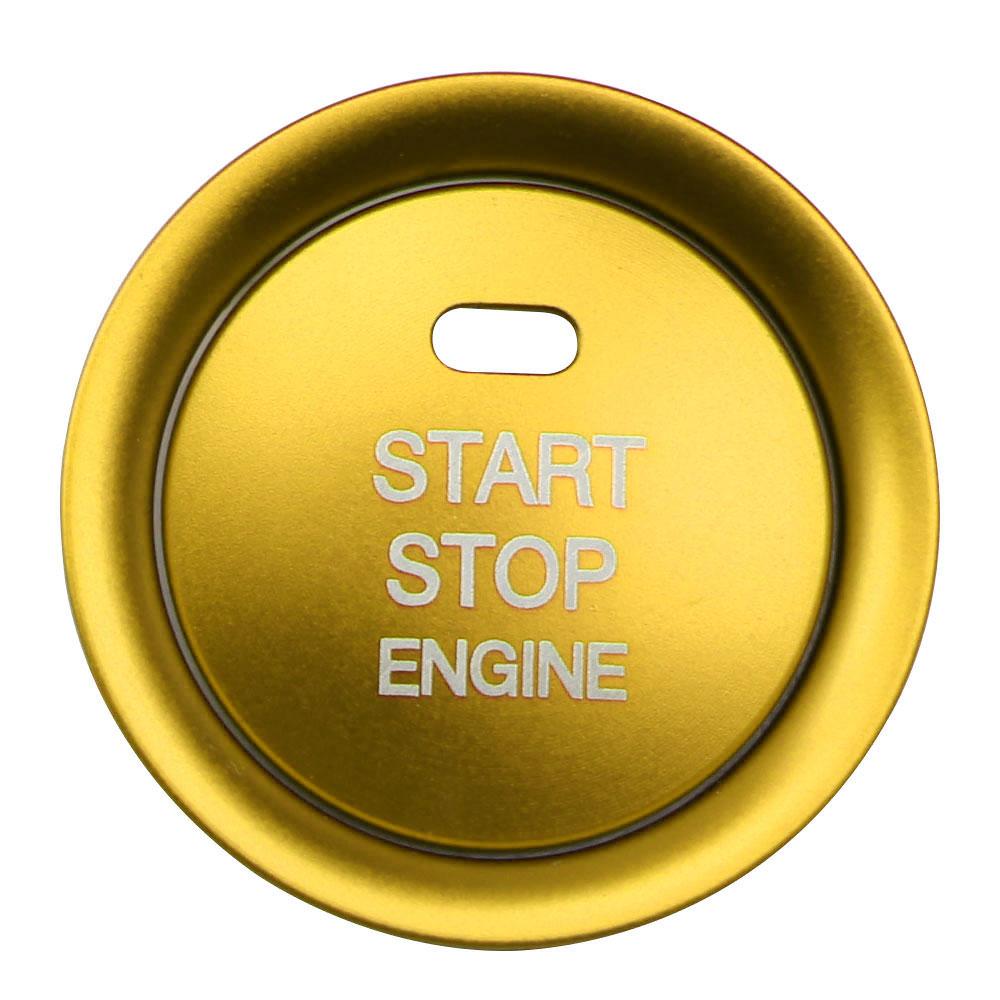 Кнопка запуска двигателя автомобиля, стоп-переключатель зажигания, кольцо для ключей, наклейка, накладка для Mazda CX5 CX3 CX4 Cx-3 3 6 Axela Atenza