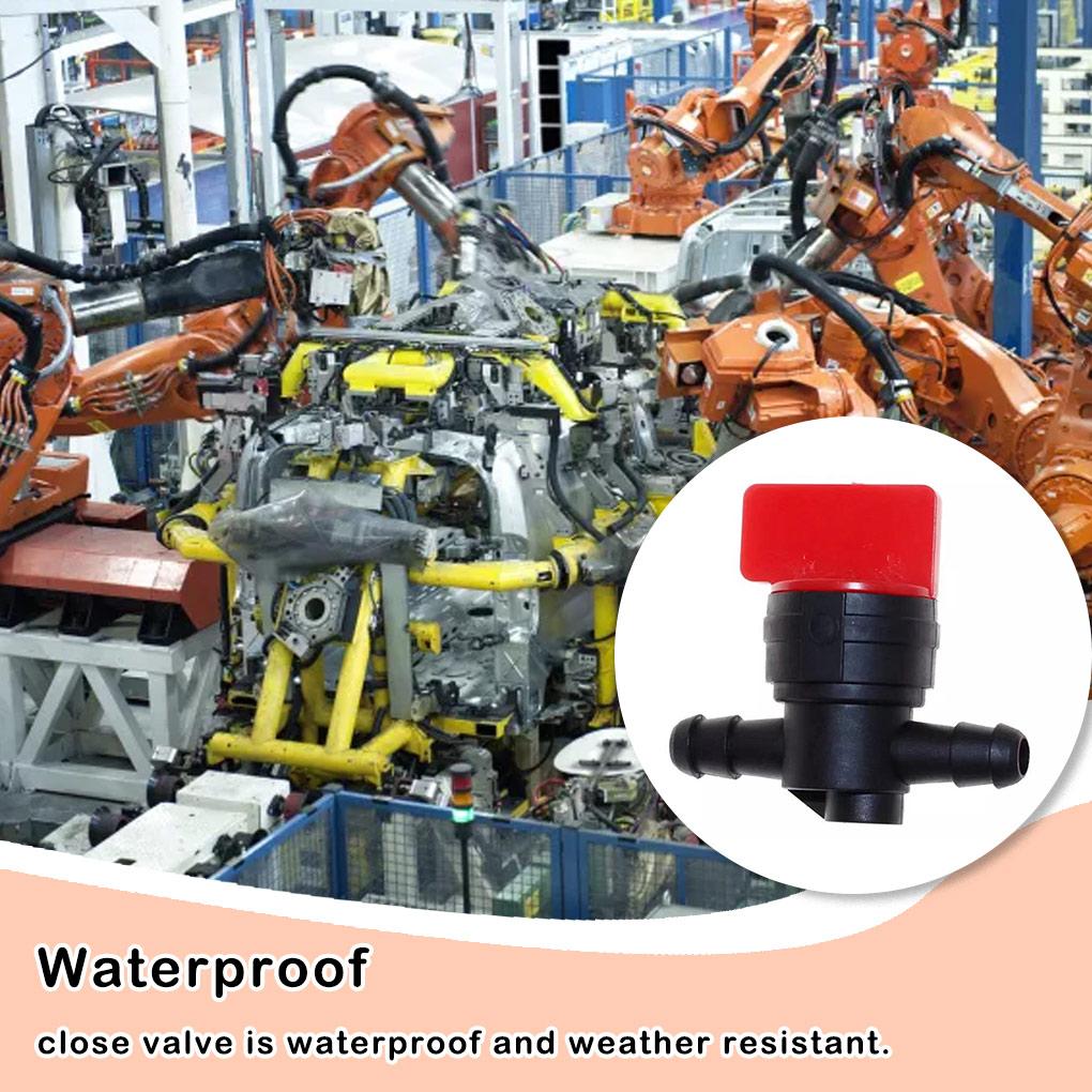 Пластиковый кран-переключатель для домашних животных износостойкий герметичный запорные клапаны хорошая герметизация inline топливный кран аксессуары для крепления мотоцикла