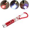 3 In 1 Led Teaching Use Laser Pointer Pen Flashlight Counterfeit Money Detector Climbing Hook